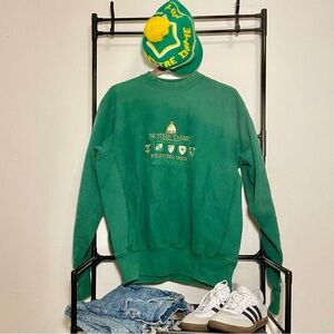 Vintage 90s Notre Dame Fighting Irish Embroidered Crewneck Sweatshirt XL